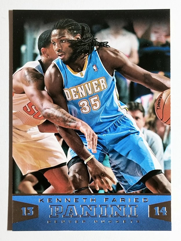 2013-14 Panini #80 Kenneth Faried