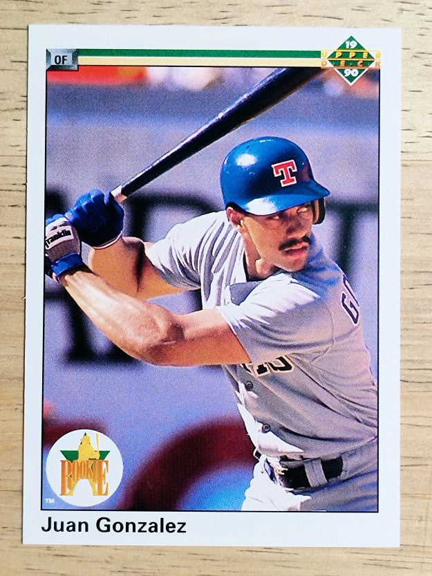 1990 Upper Deck #72 Juan Gonzalez RC