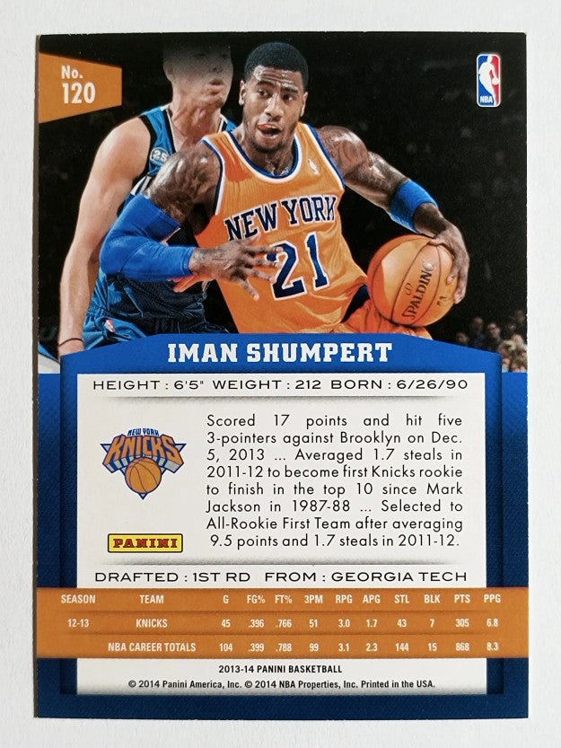 2013-14 Panini #120 Iman Shumpert