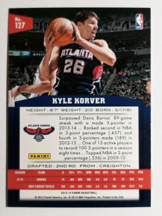 2013-14 Panini #127 Kyle Korver