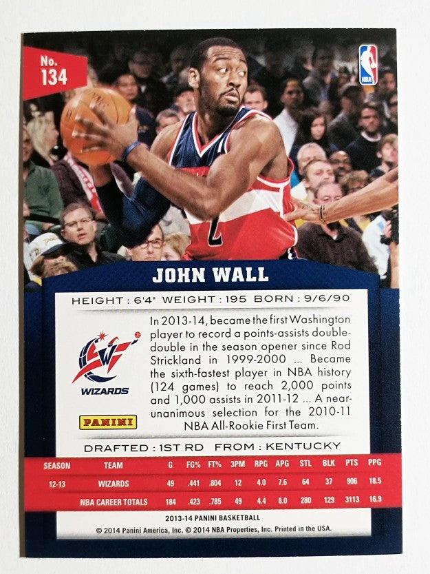 2013-14 Panini #134 John Wall