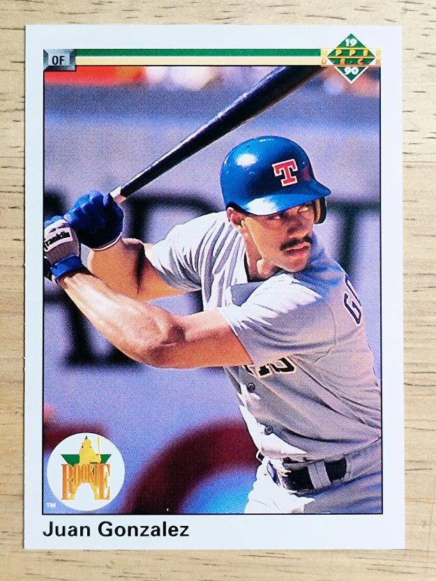 1990 Upper Deck #72 Juan Gonzalez RC