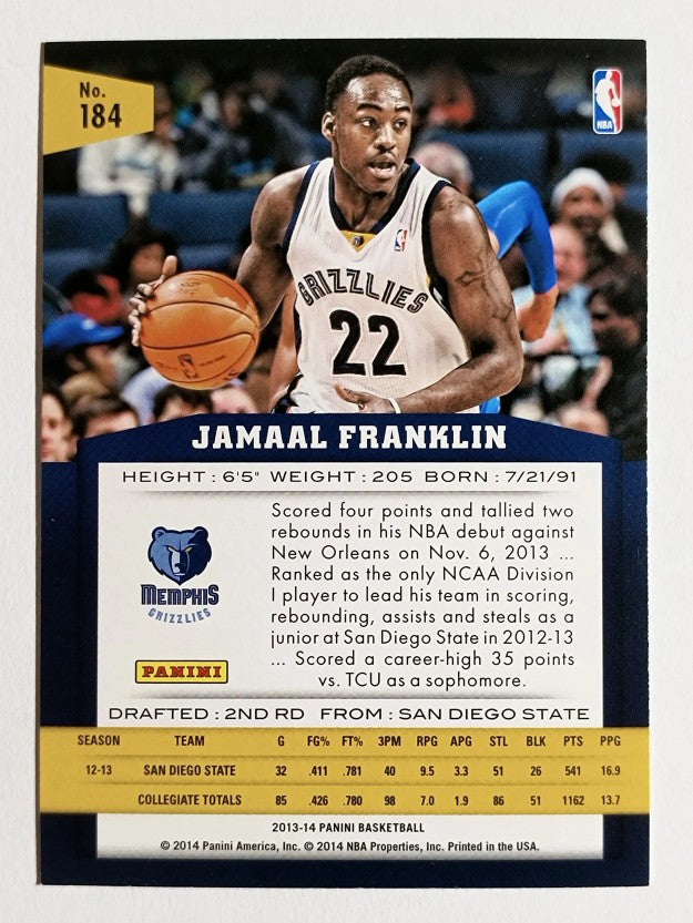 2013-14 Panini #184 Jamaal Franklin RC