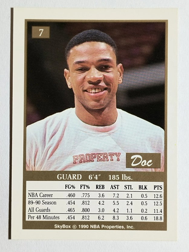 1990-91 SkyBox #7 Doc Rivers