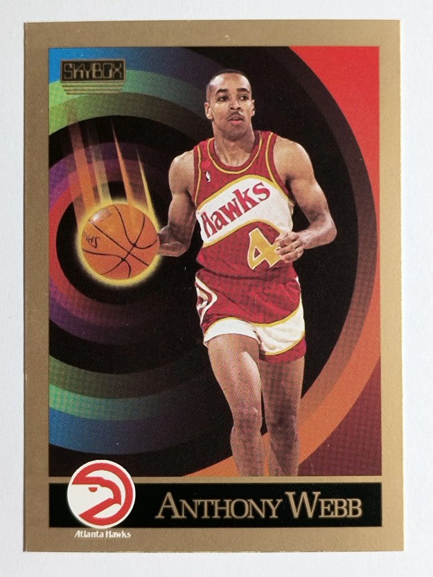 1990-91 SkyBox #10 Spud Webb