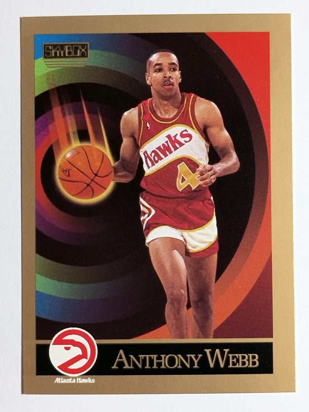 1990-91 SkyBox #10 Spud Webb