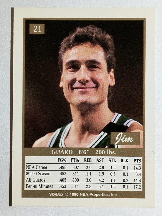 1990-91 SkyBox #21 Jim Paxson SP
