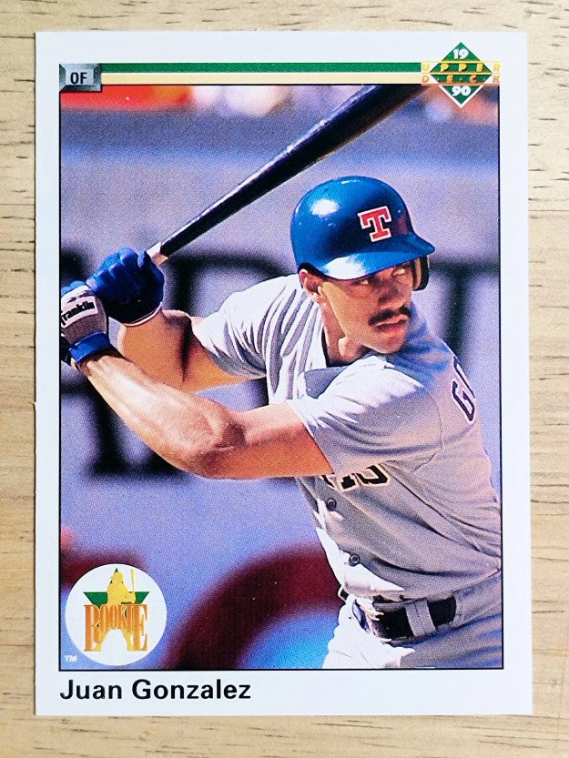 1990 Upper Deck #72 Juan Gonzalez RC