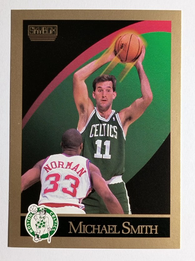 1990-91 SkyBox #24 Michael Smith