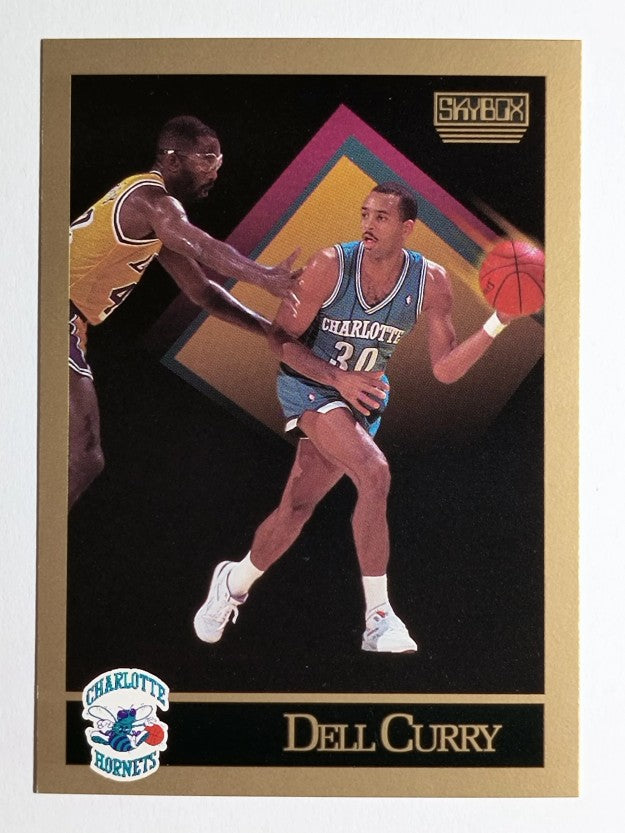 1990-91 SkyBox #28 Dell Curry