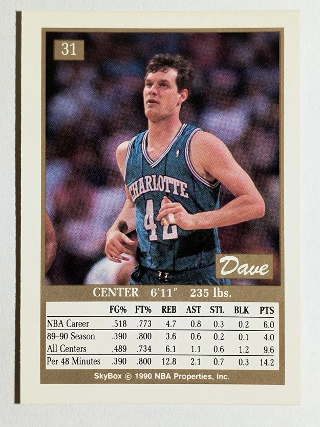 1990-91 SkyBox #31 Dave Hoppen