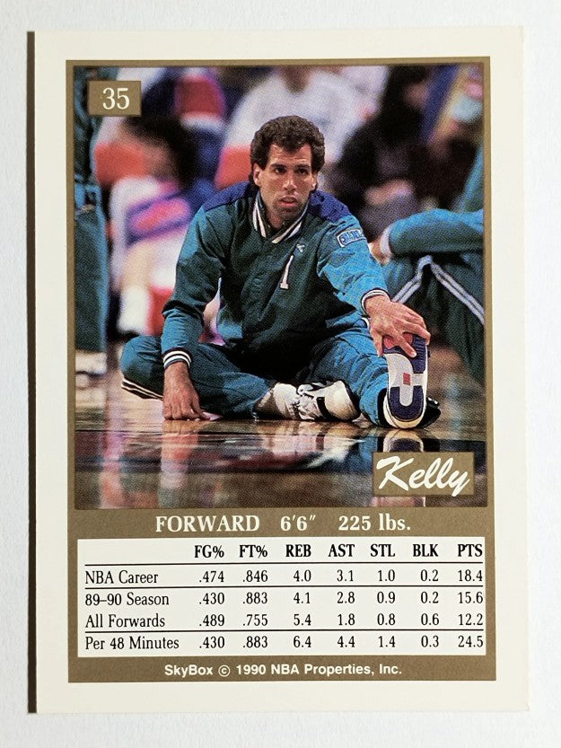 1990-91 SkyBox #35 Kelly Tripucka