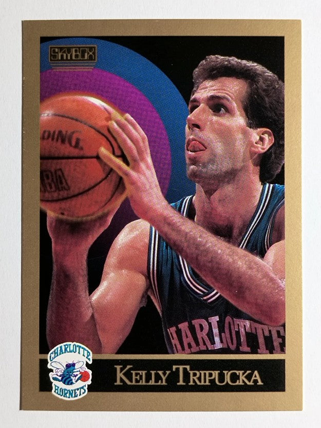1990-91 SkyBox #35 Kelly Tripucka