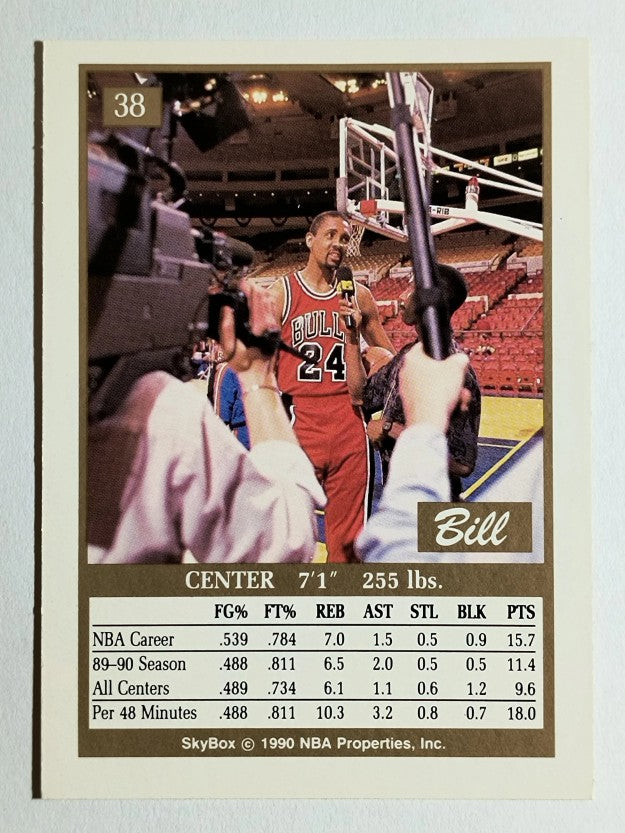 1990-91 SkyBox #38 Bill Cartwright
