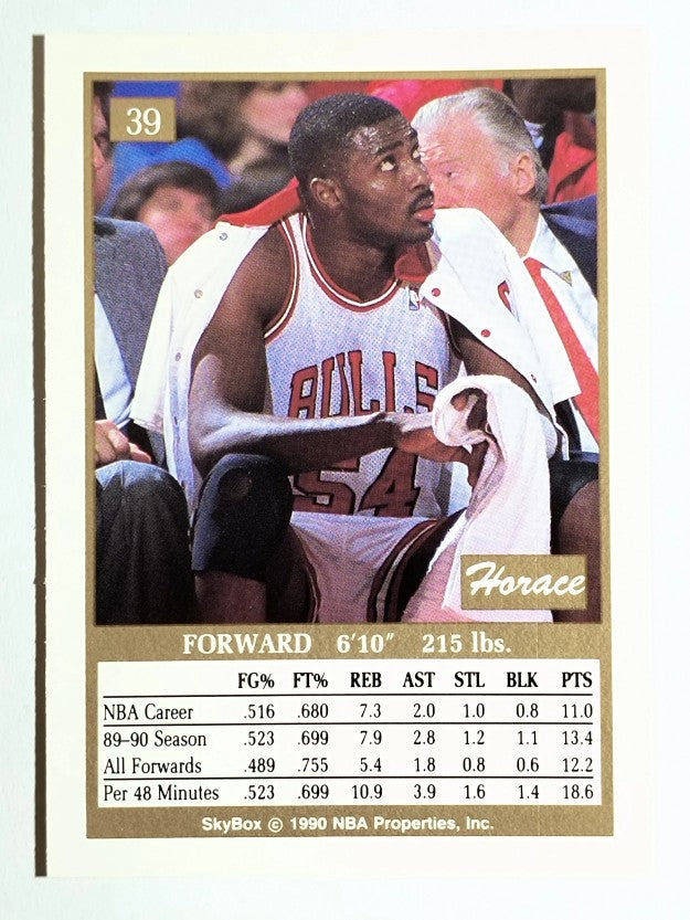 1990-91 SkyBox #39 Horace Grant
