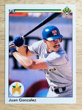 1990 Upper Deck #72 Juan Gonzalez RC