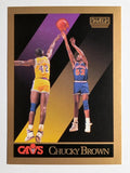 1990-91 SkyBox #49 Chucky Brown RC