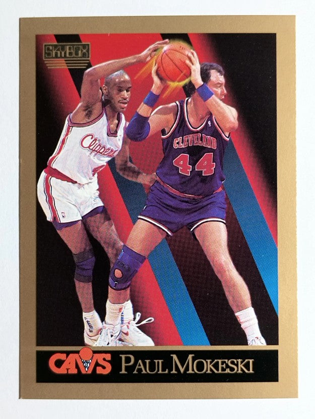 1990-91 SkyBox #53 Paul Mokeski SP