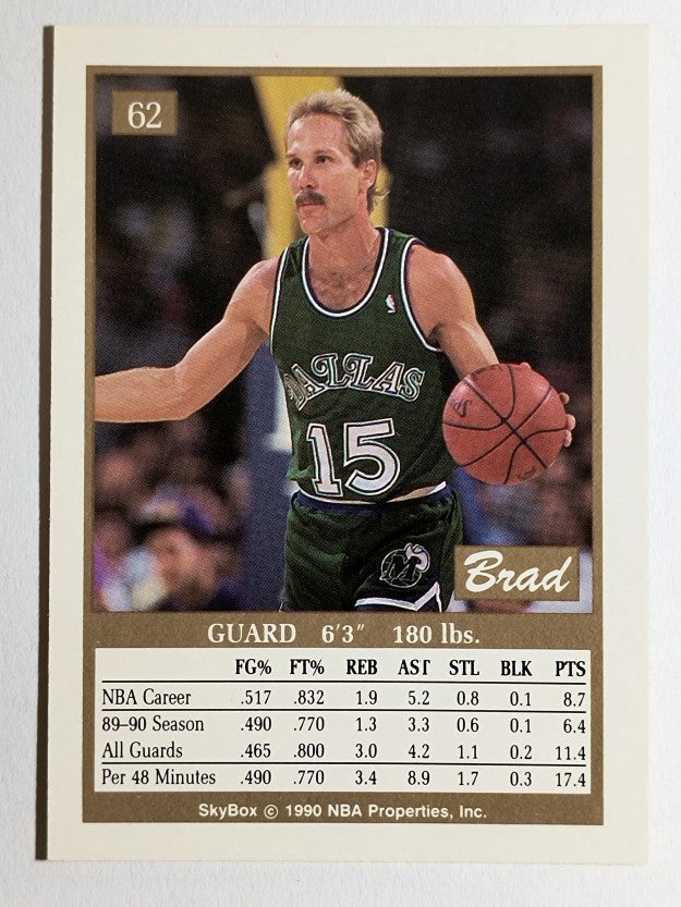 1990-91 SkyBox #62 Brad Davis