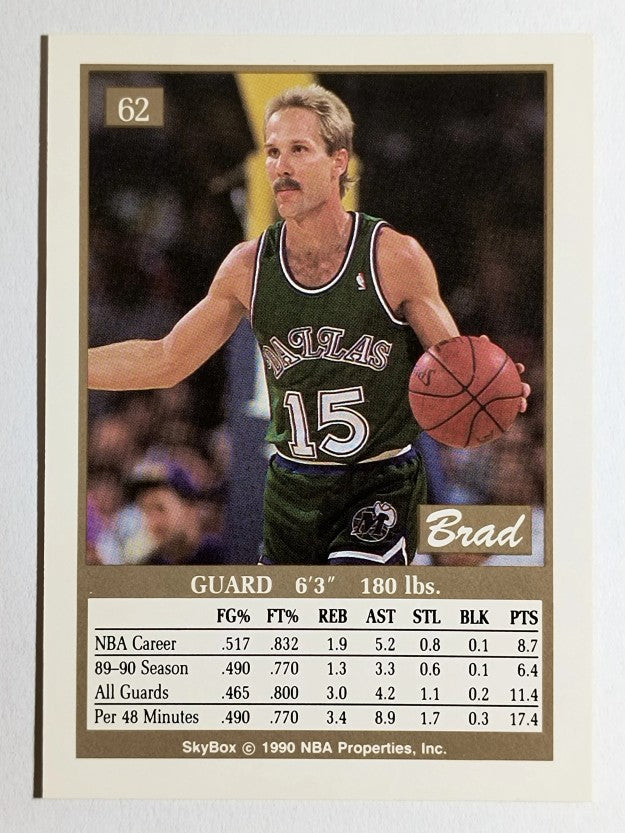 1990-91 SkyBox #62 Brad Davis