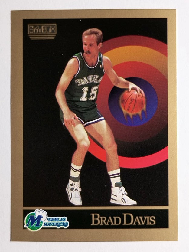 1990-91 SkyBox #62 Brad Davis