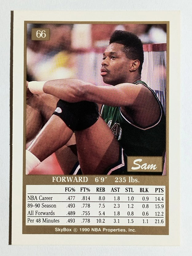 1990-91 SkyBox #66 Sam Perkins SP