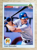 1990 Upper Deck #72 Juan Gonzalez RC