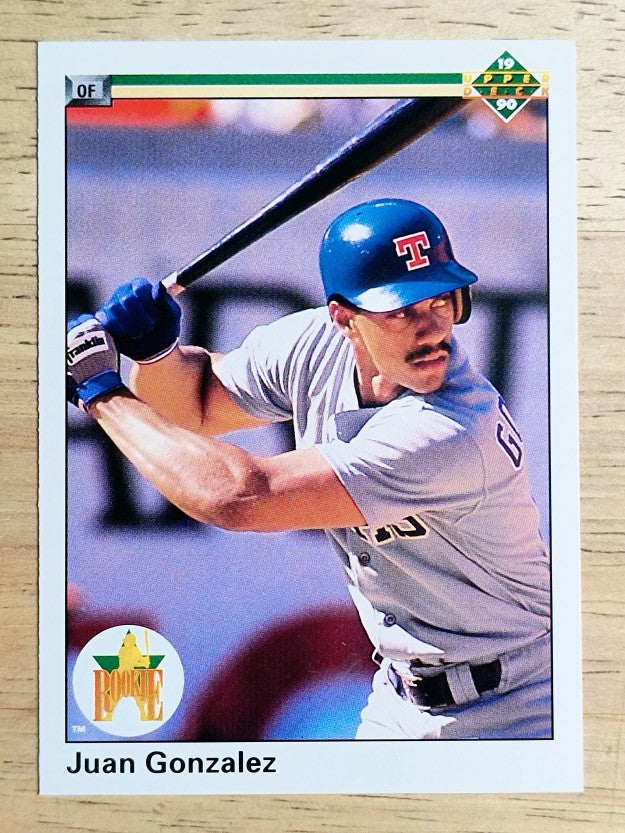 1990 Upper Deck #72 Juan Gonzalez RC