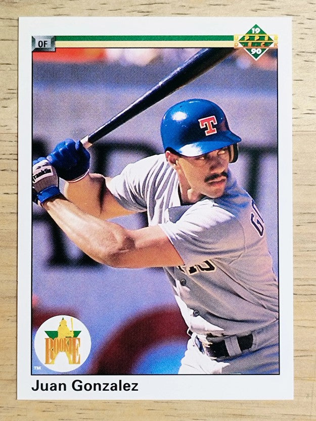 1990 Upper Deck #72 Juan Gonzalez RC