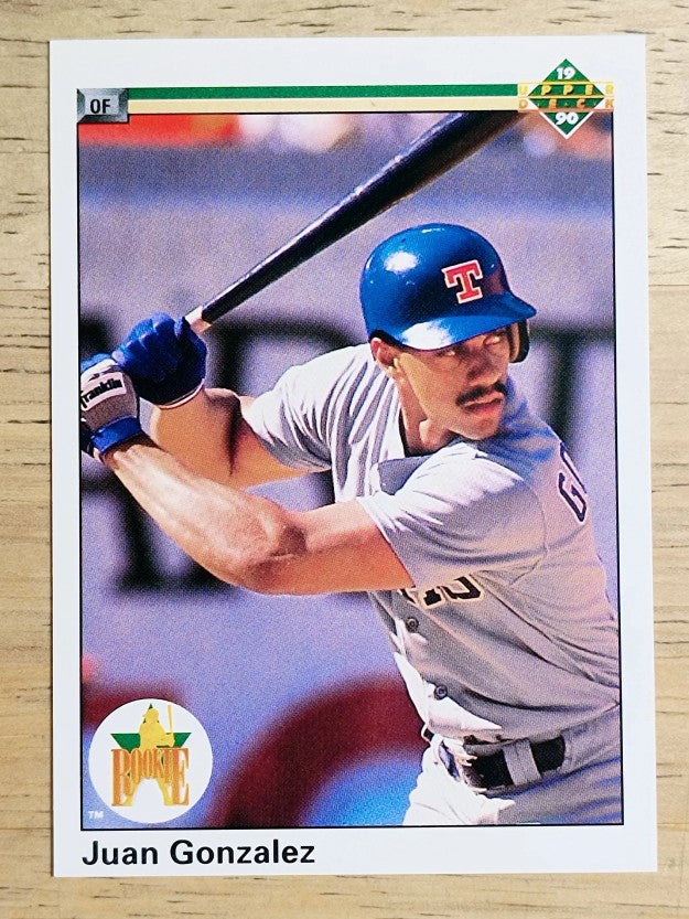 1990 Upper Deck #72 Juan Gonzalez RC