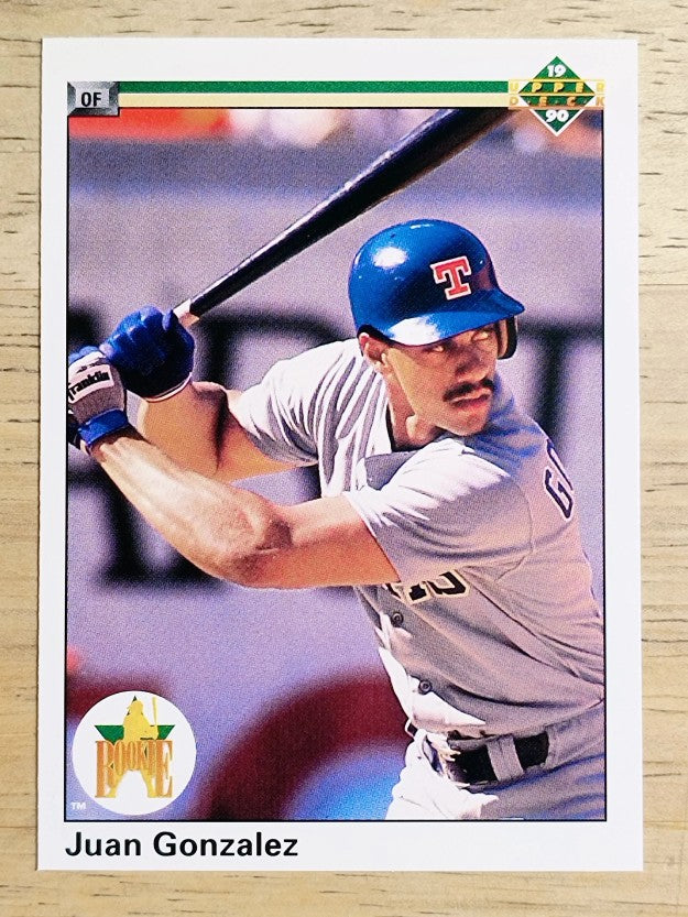 1990 Upper Deck #72 Juan Gonzalez RC