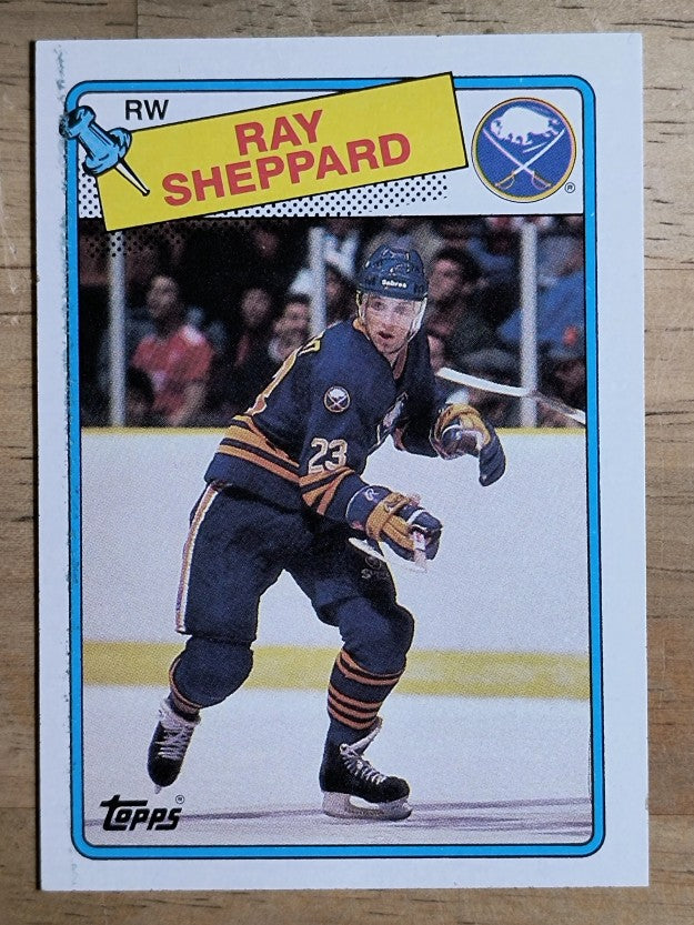 1988-89 Topps #55 Ray Sheppard RC