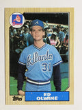 1987 Topps #159 Ed Olwine
