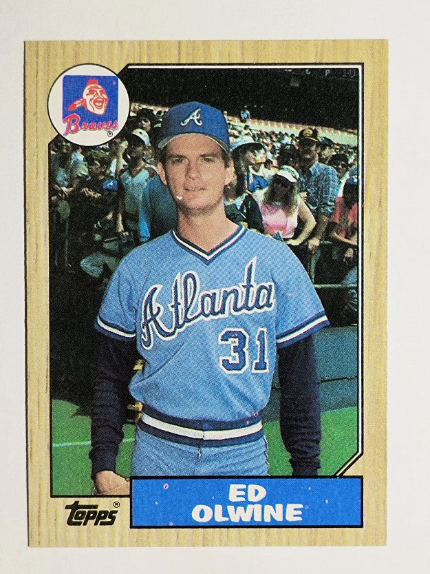 1987 Topps #159 Ed Olwine