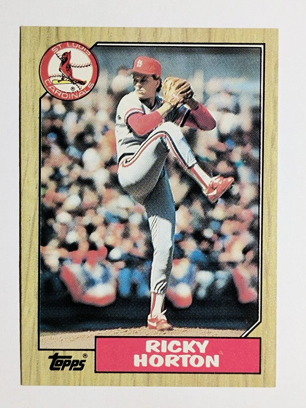 1987 Topps #542 Ricky Horton