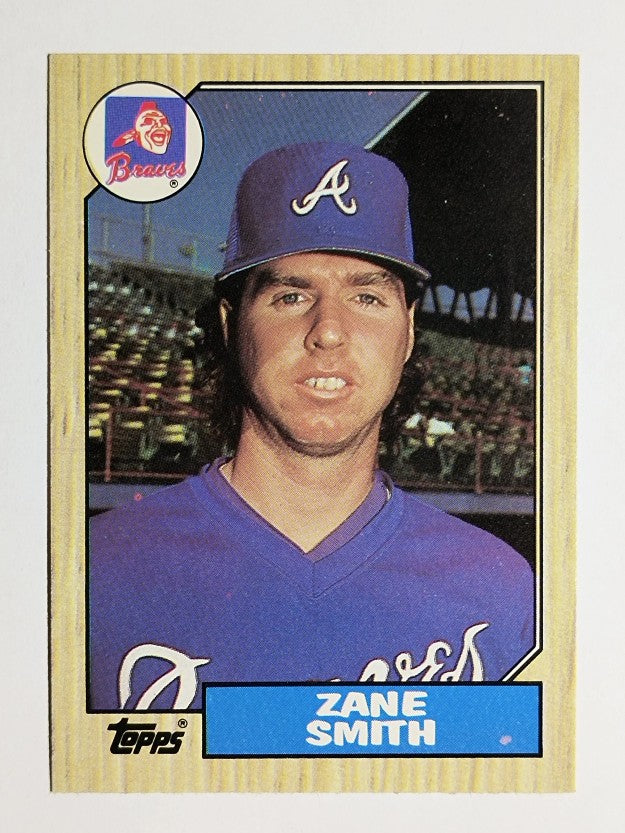 1987 Topps #544 Zane Smith