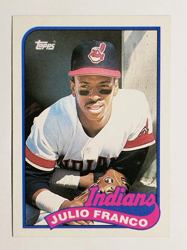 1989 Topps #55 Julio Franco