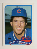 1989 Topps #212 Scott Sanderson