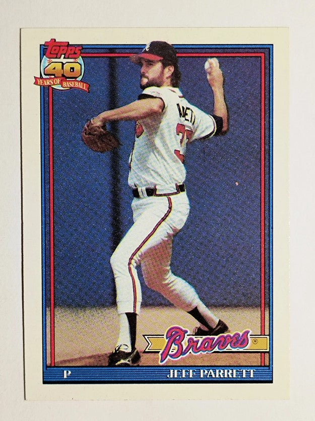 1991 Topps #56 Jeff Parrett
