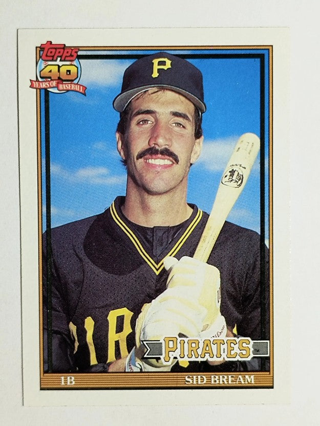 1991 Topps #354 Sid Bream