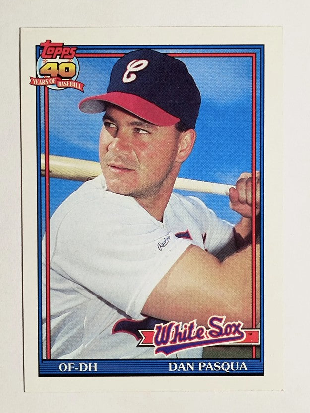 1991 Topps #364 Dan Pasqua