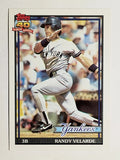 1991 Topps #379 Randy Velarde