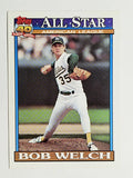 1991 Topps #394 Bob Welch AS