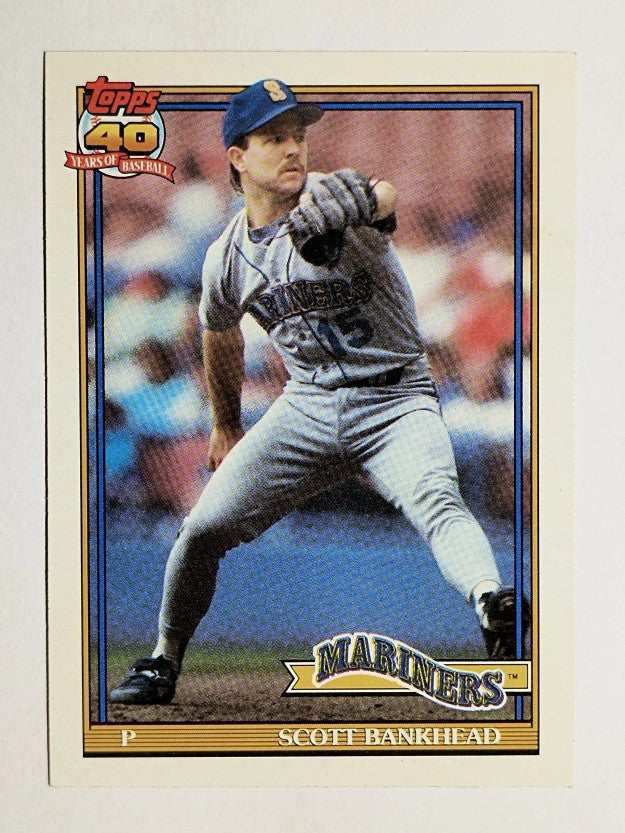 1991 Topps #436 Scott Bankhead