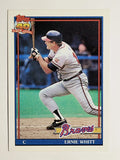 1991 Topps #492 Ernie Whitt