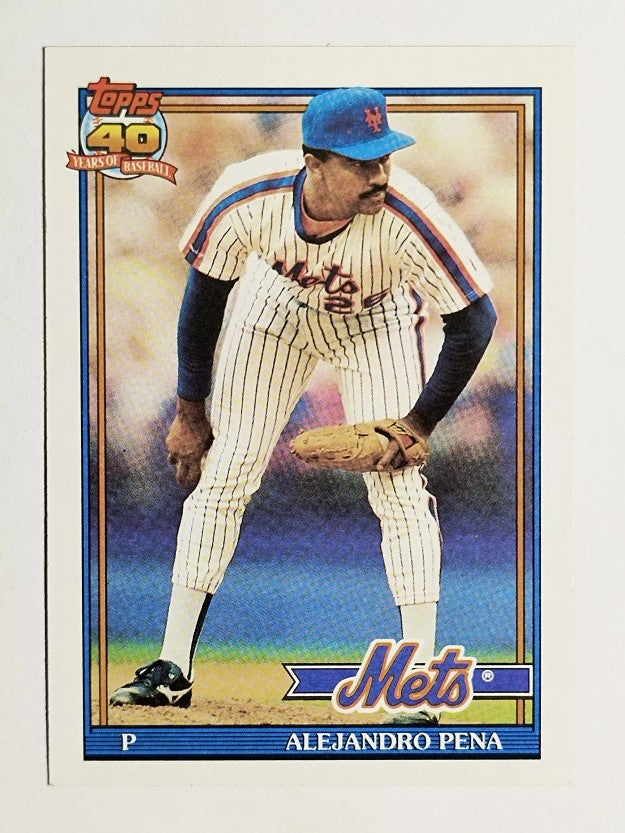 1991 Topps #544 Alejandro Pena