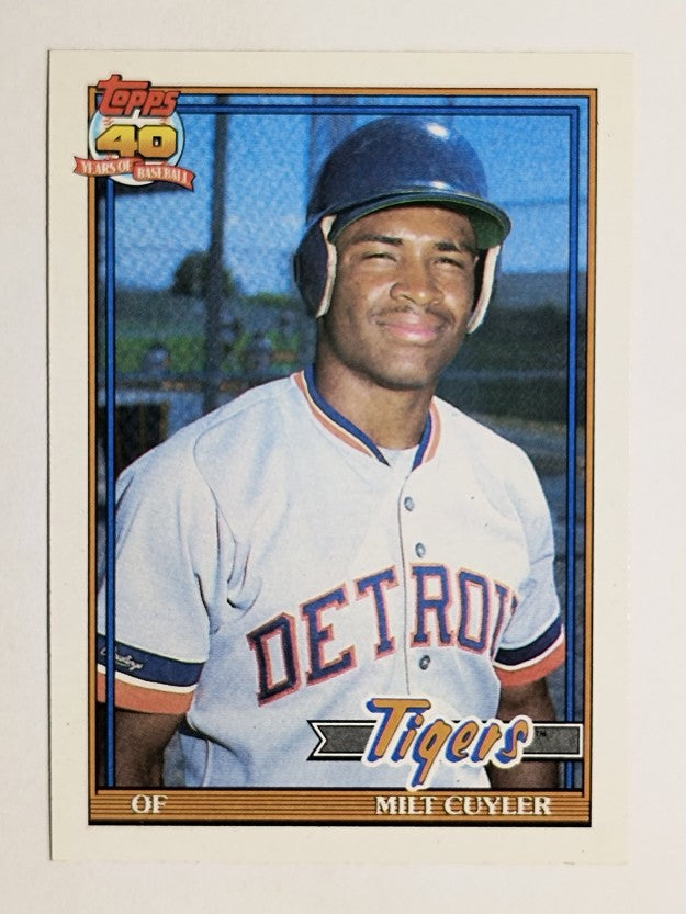 1991 Topps #684 Milt Cuyler