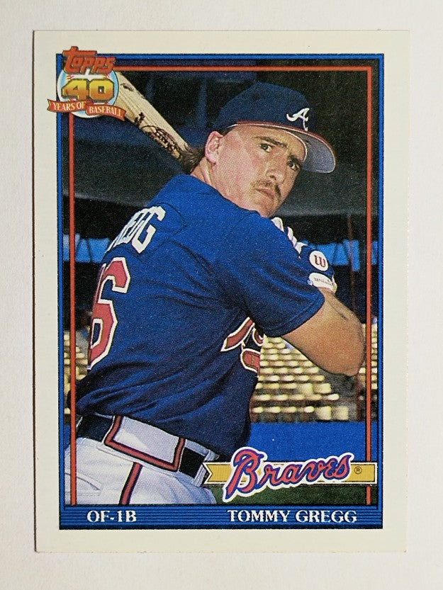 1991 Topps #742 Tommy Gregg