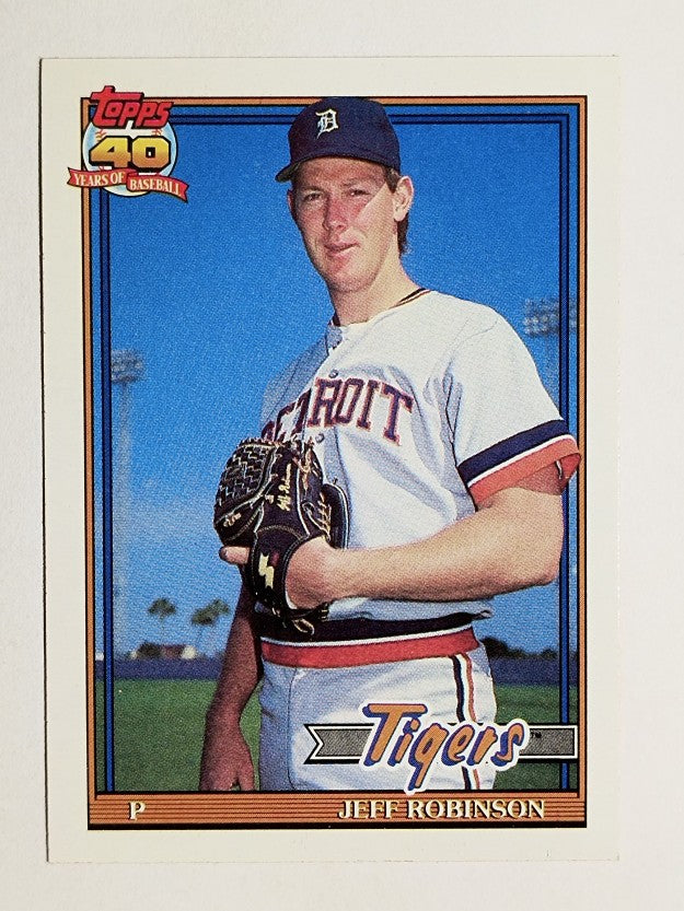 1991 Topps #766 Jeff Robinson