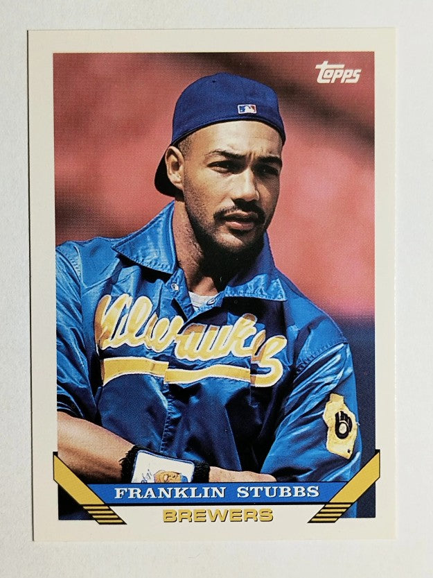 1993 Topps #124 Franklin Stubbs